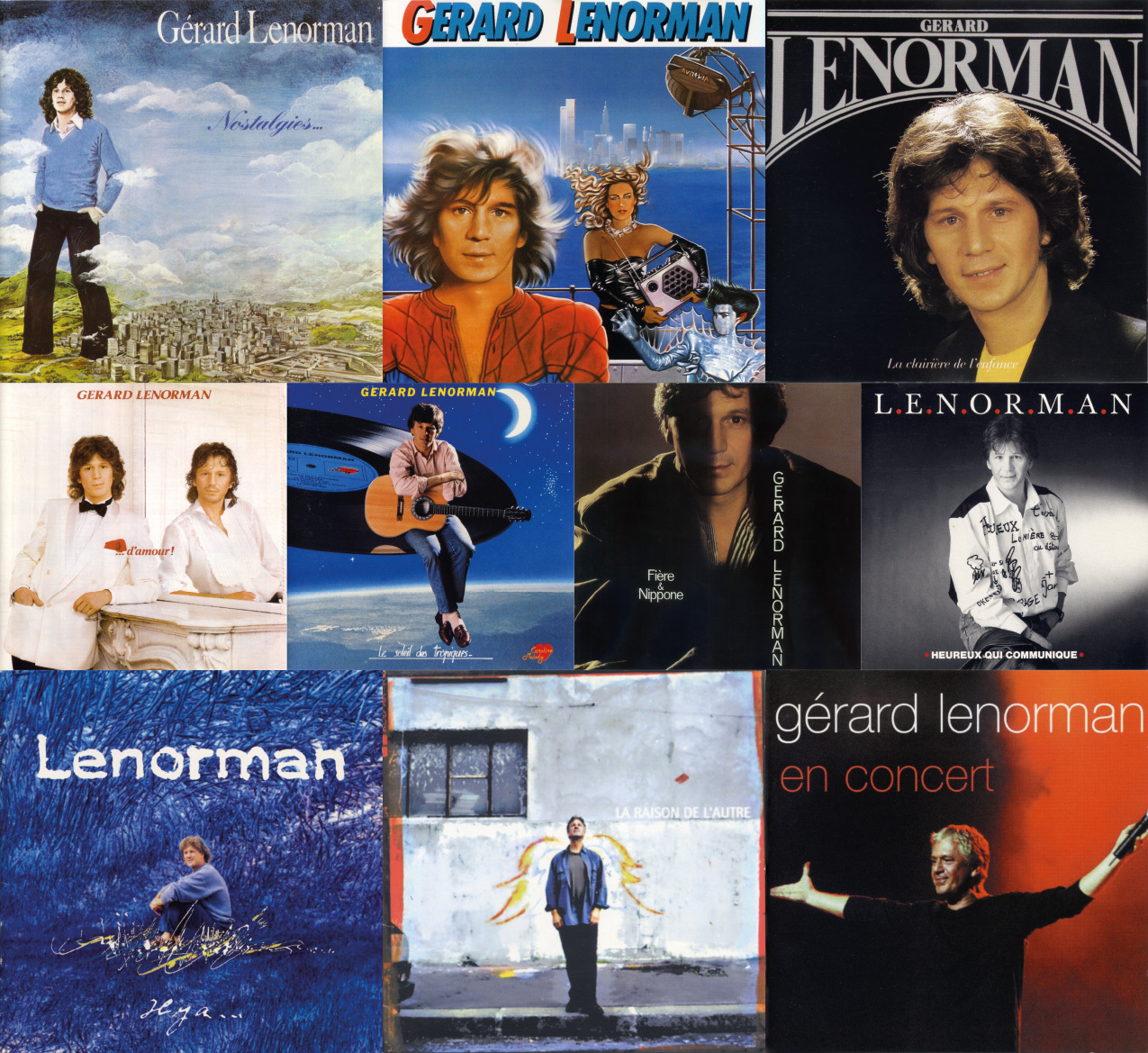 album gérard lenorman le goût du bonheur